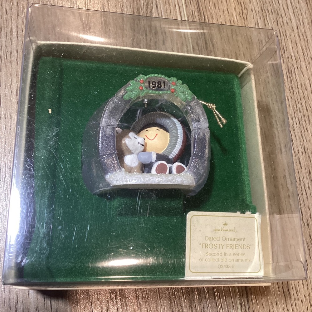Hallmark 1981 Dated Frosty Friends Keepsake Ornament QX433‎ 5